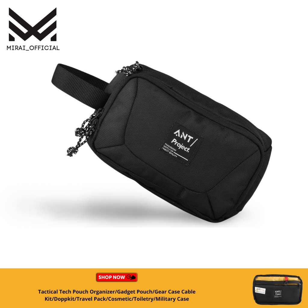 กระเป๋ามือคลัทช์ผู้ชายผู้หญิง Tech กระเป๋า Organizer Doppkit Premium ยุทธวิธี Gadget กระเป๋าเกียร์ชุดสาย Travel Pack
