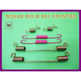 NISSAN BIG-M BDI FRONTIER "REAR" SPRING BRAKE SET (6 PCS.) // ชุดสปริงเบรกหลัง ชุดใหญ่ สปริงเบรกหลังชุดใหญ่