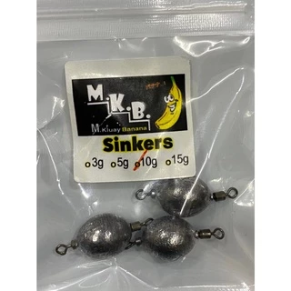 ตะกั่ว อาจิ Aji แคโรไลน่าริก carolina rig สายหน้า