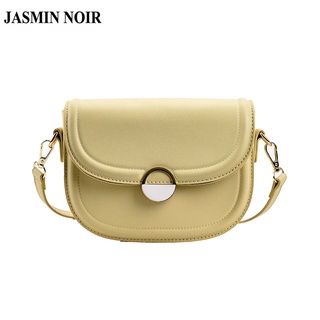 Jasmin NOIR กระเป๋าสะพายข้าง หนัง PU สไตล์เรโทร สําหรับผู้หญิง