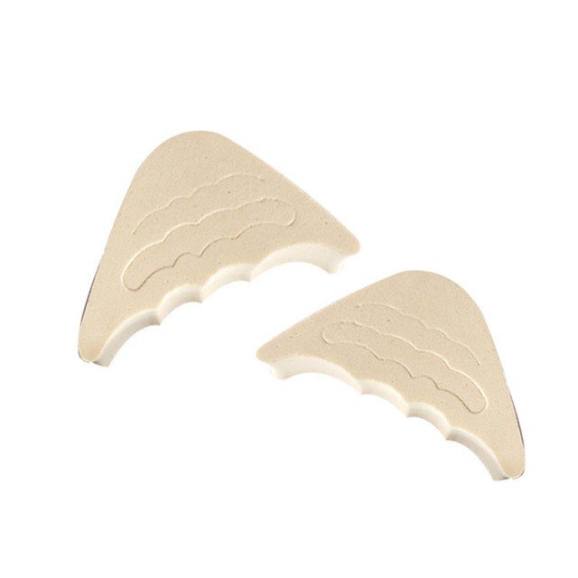 1 คู่ Forefoot ใส่ Pad สําหรับผู้หญิงรองเท้าส้นสูง Toe Plug ครึ่งฟองน้ํารองเท้าเบาะ Feet Filler Insoles Anti-Pain Pads