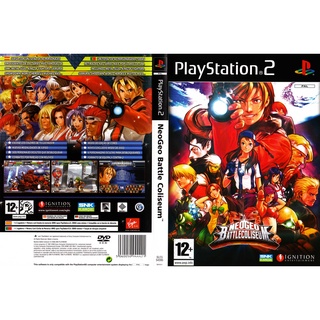 แผ่นเกมส์ PS2 NeoGeo Battle Coliseum   คุณภาพ ส่งไว (DVD)