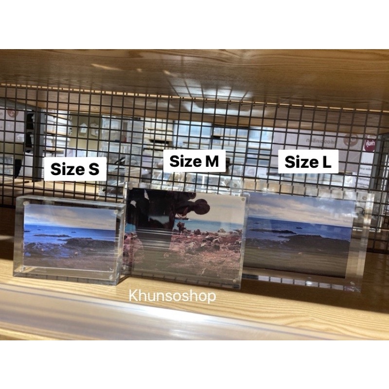 [MUJI] กรอบรูปอะคริลิค โปร่งแสง