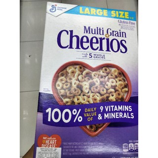 General Mills Multi Grain Cheerios ซีเรียล ธัญพืช เจเนอร์รัล มิลล์ 340g