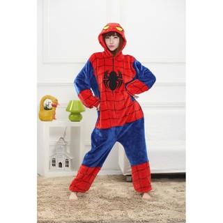 7C94 ชุดมาสคอต ชุดนอน ชุดแฟนซี ไอ้แมงมุม สไปเดอร์แมน Mascot Spiderman Costumes