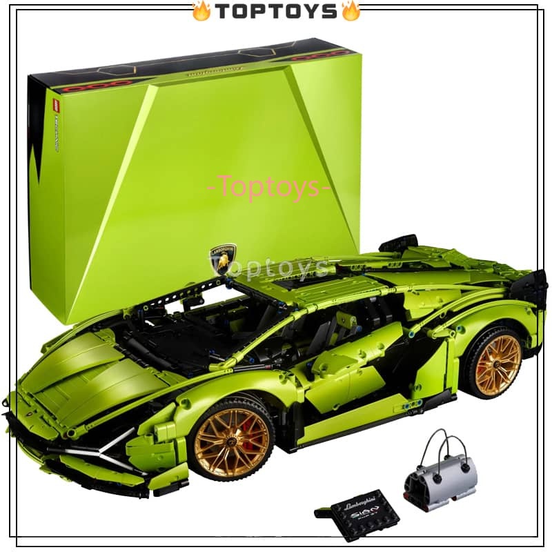 [TOPTOYS] โมเดลรถยนต์ 42115 3746 ชิ้น พร้อมบล็อกตัวต่อ รูปซุปเปอร์คาร์ สีเขียว ของเล่นสําหรับเด็ก