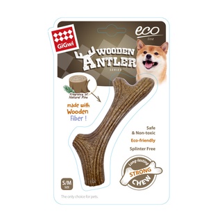 Gigwi Wooden Antler ของเล่นสัตว์เลี้ยงพรีเมี่ยม ของเล่นหมา ของเล่นสุนัข ลูกบอลหมา