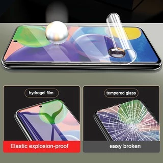 ฟิล์มกันรอยหน้าจอ ฟิล์มไฮโดรเจลนุ่ม แบบเต็มจอ กาวเต็มแผ่น สำหรับ Samsung Galaxy S26 S25 S24 S23 S22 S21 Note 20 Ultra 10 S20 Fe S10 S9 Plus A07 A17 A37 A57 A16 A06 A36 A56 A15 A25 A35 A55 A05 A22 A72 A52 A32 A12 A30 A50 A14 A24 A34 A54 A73 A13 A33 A53 A71