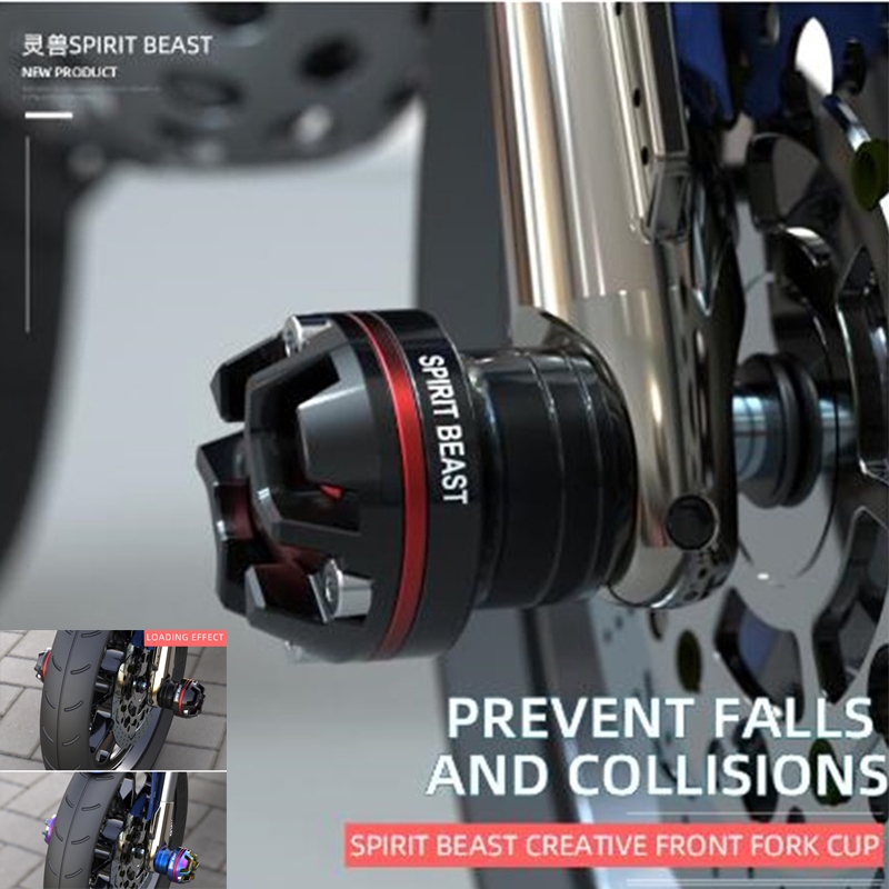 บล็อกป้องกันการกระแทกอุปกรณ์เสริมสําหรับรถจักรยานยนต์