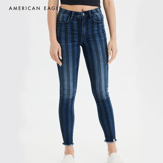 American Eagle Ne(X)t Level High-Waisted Jegging Crop กางเกง ยีนส์ ผู้หญิง เจ็กกิ้งครอป เอวสูง (WJS 043-1975-477)