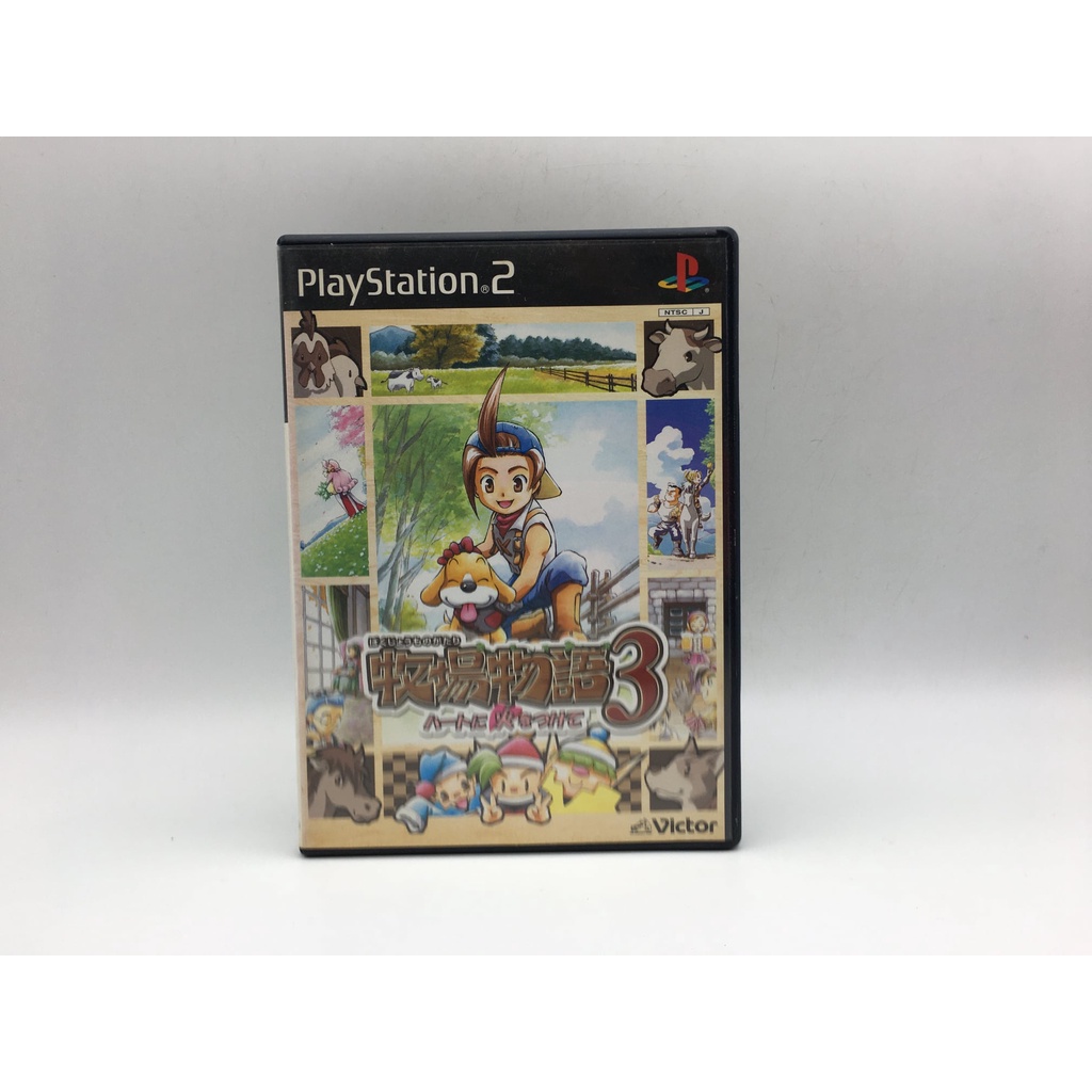 BOKUJOU MONOGATARI 3 แผ่นแท้ PS2 เล่นได้ปกติ (Harvest Moon)