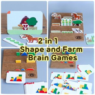 เกมส์ฝึกสมอง Farm and Shape Brain Game