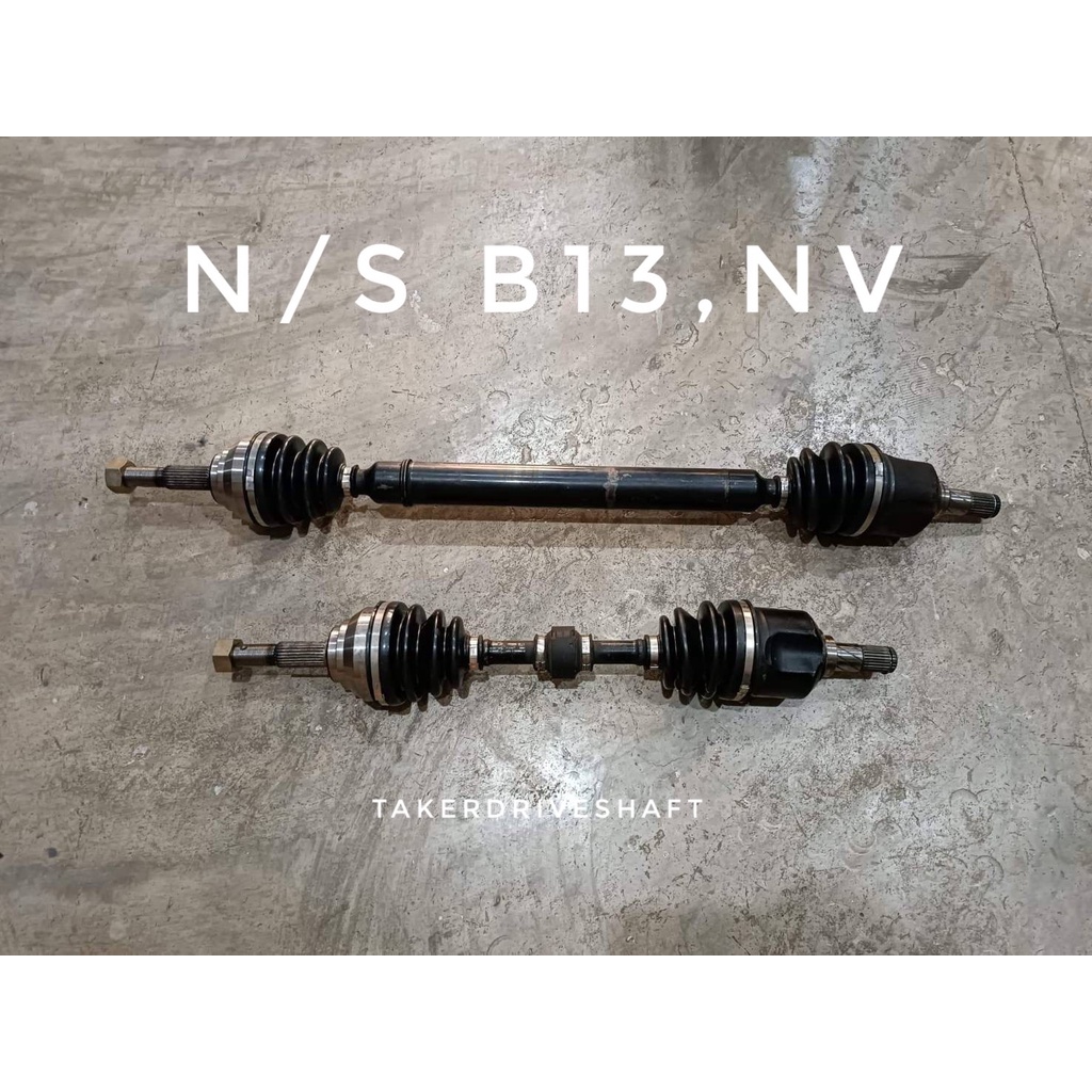 เพลาขับหน้า Taker Driveshaft แบบ Standard สำหรับ Nissan Sunny B13 / Nissan NV แยกข้าง