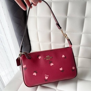 กระเป๋า Coach nolita 19 Pouch in Pebble Leather พร้อมส่ง