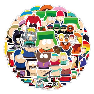 ชุดสติ๊กเกอร์ South Park การ์ตูนกราฟฟิตีกันน้ำ, 50 แผ่น/ชุด