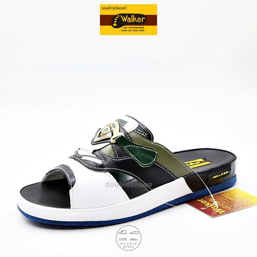 รองเท้าแตะ Walker รุ่น M4912 (สไตล์เทวิน) สีดำ เบอร์ 39-46