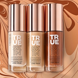 SKIN TRUE SKIN NO:LA-F083 ไฮเดรติ้ง ฟาวเดชั่น 30มล. คาทริซทรูสกินไฮดราติ้งฟาวเดชั่น