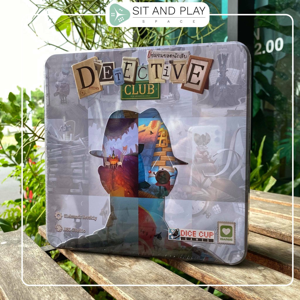 ชมรมยอดนักสืบ Detective Club (บอร์ดเกมของแท้ ภาษาไทย)