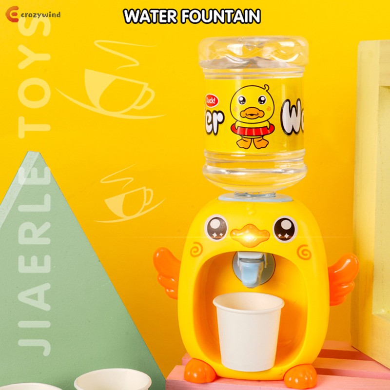 Kid Drinking Toys Cute Yellow Duck Drinking Machine Children Water Drinking Tool crazywind.th