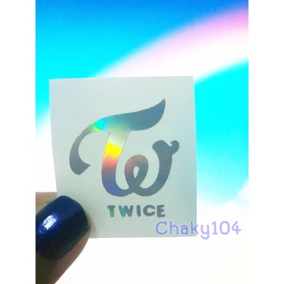 พร้อมส่ง! Sticker Hologram  TWICE *มีเก็บเงินปลายทาง*