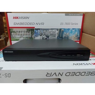 Hikvision NVR รุ่น DS-7604NI-K1-B (4 ช่อง) เครื่องบันทึกกล้องวงจรปิด