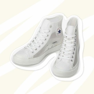 converse clear material