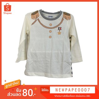 เสื้อยืดสีครีม จากแบรนด์ Enfant Size 90