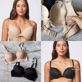 Maidenform LOVE THE LIFT Banded Double Pushup Plunge Bra for Low Cut Bh Band Semi Wireless Bra Sisa Export Branded