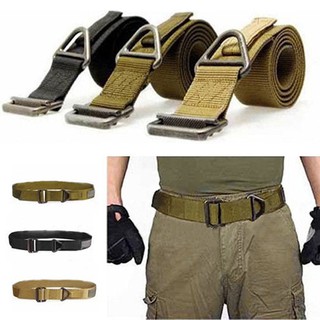 ชาย Canvas Canvas Canvas Canvas ช่วยปรับเข็มขัดถักเข็มขัดนิรภัย Casual Waistband