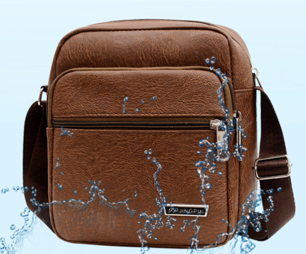 (W149)กระเป๋าสะพายผู้ชาย ลายหนังซิปเยอะ งานดีมาก bagdance