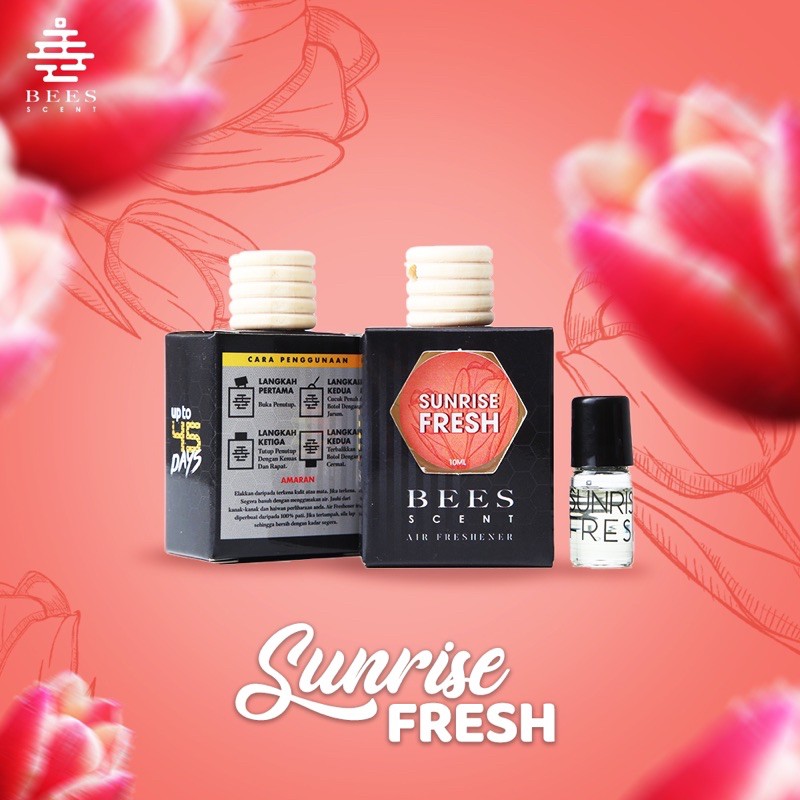 Beesscent Sunrise Fresh (น้ําหอมปรับอากาศในรถยนต์ / บ้าน)