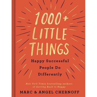 หนังสือภาษาอังกฤษ ฉบับปกแข็ง* 1000+ Little Things Happy Successful People Do Differently