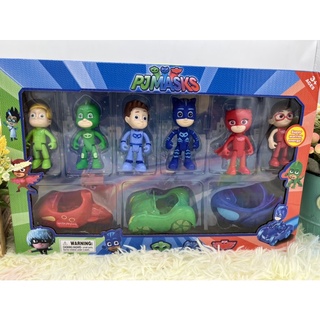 mega toys ของเล่นเด็ก PJ MASKS พีเจ แมส โมเดล พีเจ แมส หุ่นพีเจ แมส PJMASKS no.1135