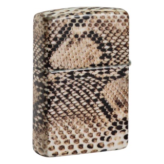 Zippo ไฟแช็ก รุ่น 48256 Snake Skin Design ของแท้ รับประกันตลอดชีวิต นำเข้าและจำหน่ายโดยตัวแทนจำหน่าย