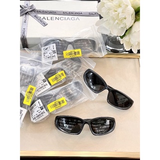 Balenciaga swift silver wrap around sunglasses 2022/2023 [พร้อมส่งบางสี]