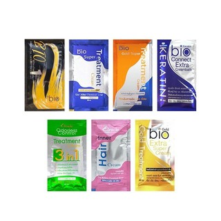 มี4 สี ทรีทเมนต์ หมักผม BIO(1ซอง)Green bio super treatment  กรีนไบโอ ซุปเปอร์ ทรีทเมนต์ บำรุงผม