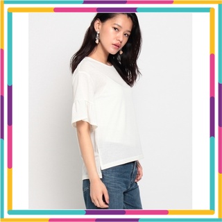 🍭Ozoc51: Ozoc white blouse เสื้อยืดเนื้อดี ผ้าไม่หนามาก ใส่สบายๆ แบบน่ารัก