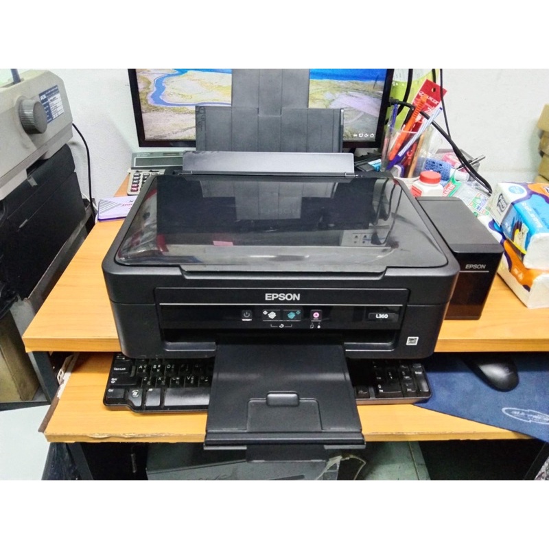 EPSON L360 มือสองพร้อมใช้งาน **หัวพิมพ์ครบ100%**