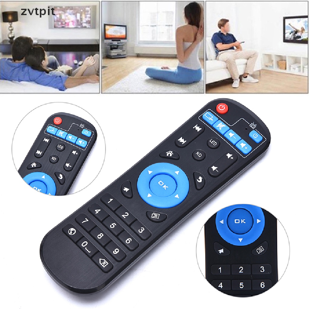 [ZVPT] Remote Control Replacement For FOR TV BOX X88 H96 X96 mini HK1 T95 Smart TV Box DSF