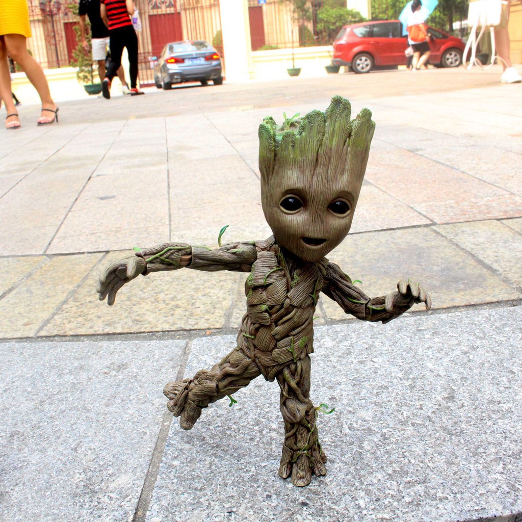 Guardians of the Galaxy Groot Groot Little Tree Man Baby HT 1:1 Movable ...