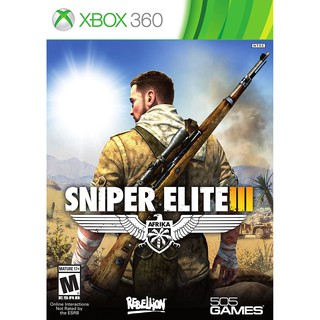 แผ่น XBOX 360 - Sniper Elite 3  ใช้กับเครื่องที่แปลงระบบ JTAG/RGH