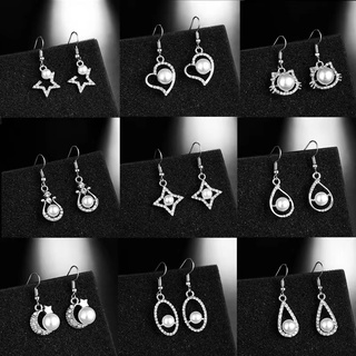 มาใหม่ Fashion earrings ต่างหูไข่มุก เวอร์ชั่นเกาหลีแฟชั่น Style รูปแบบใหม่ (สินค้าพร้อมจัดส่ง)