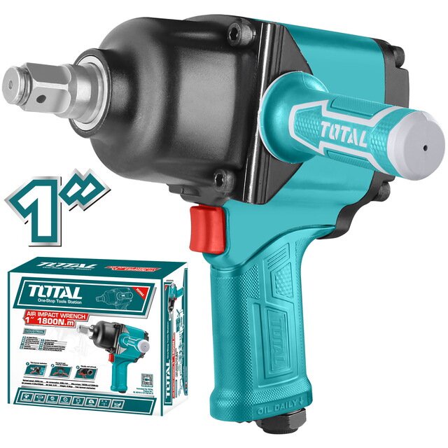 Total เครื่องยิงบ๊อกซ์ลม 1 นิ้ว รุ่น TAT41112 ( Air Impact Wrench ) บล็อคลม บล็อกลม เครื่องยิงลูกบล๊อก