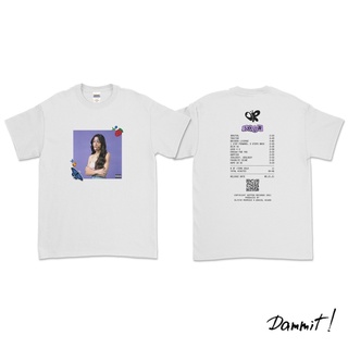 ผ้าฝ้ายคอกลมOlivia RODRIGO เสื้อยืดลําลอง แขนสั้น พิมพ์ลาย SOUR SONGLIST ARTWORK สําหรับผู้ชาย ไซซ์ S M L XLfrom S-4XL