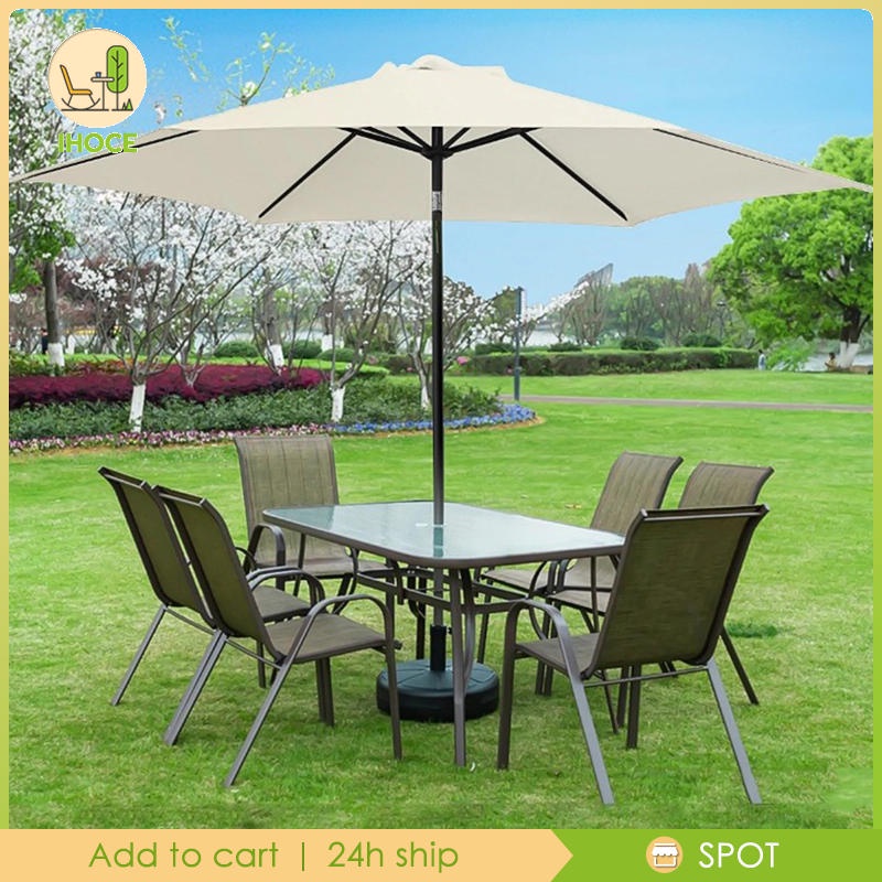 Activity11] Garden Parasol Fabric Canopy Cover Heavy Duty Outdoor