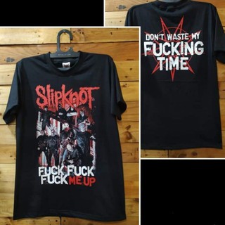 เสื้อยืด โอเวอร์ไซซ์ พิมพ์ลาย Slipknot 4 BAND metal BAND hnm uniqloS-5XL