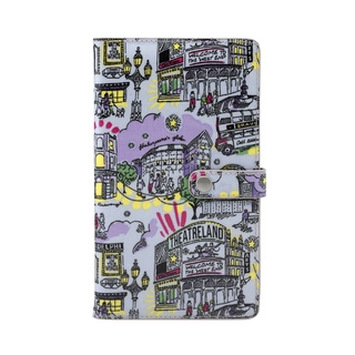 Cath Kidston Detachable Purse Travel Wallet London West End Small Lilac/Grey