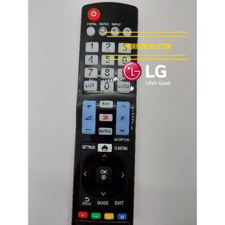 รีโมททีวีแอลจ LG ใช้ได้กับทีวี LCD LED ยี่ห้อLG ทุกรุ่น รีโมททีวีแอลจมีปุ่ม3D