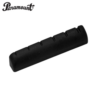 Paramount NT701 หย่องบนกีตาร์โปร่ง สีดำ อย่างดี  (หย่องกีตาร์, Guitar Nut)