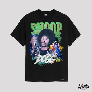 🔥 7.7 SALE 🔥 ® เสื้อ Oversize รุ่น Snoop Dogg Bootleg สีดำ ( ลิขสิทธิ์แท้ ) OS